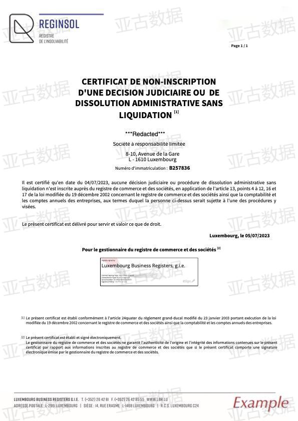 插图卢森堡（Luxembourg）公司Good Standing证书样本11.jpg