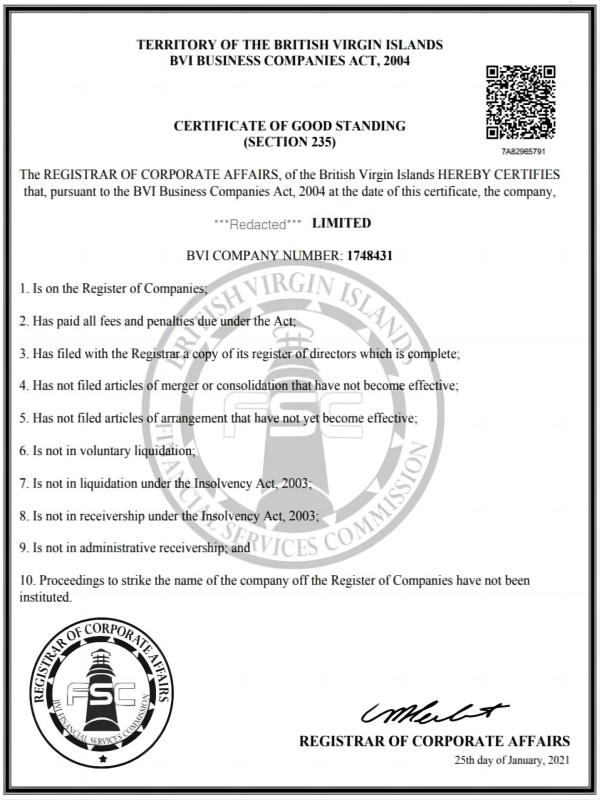 插图bvi certificate of good standing example英属维尔京群岛公司良好信誉证明样本.jpg